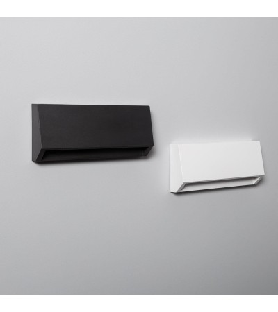 Balise LED Extérieure 3W En Saillie au Mur Rectangulaire Valeta Blanche - 88331 - vue 8