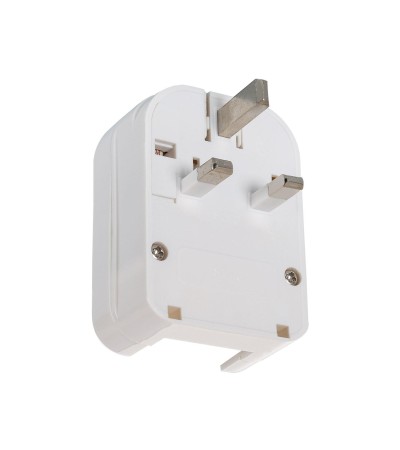 Adaptateur Prise Type F Tête Large avec Câble Bas à Prise Type G (UK)