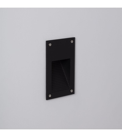 Balise LED Extérieure 3W Encastrable au Mur Cooper Noire