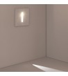 Balise LED Extérieure 3W Encastrable au Mur Wabi Linéaire Blanche - 87740 - vue 4