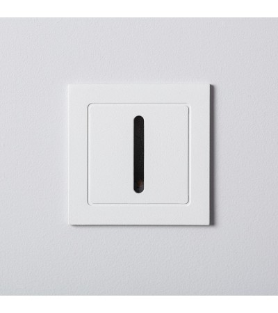 Balise LED Extérieure 3W Encastrable au Mur Wabi Linéaire Blanche - 87740 - vue 6