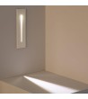 Balise LED Extérieure 3W Encastrable au Mur Rectangulaire Linéaire Wabi Blanche - 87768 - vue 4