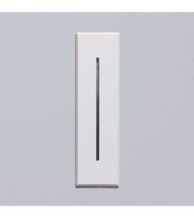 Balise LED Extérieure 3W Encastrable au Mur Rectangulaire Linéaire Wabi Blanche - 87768 - vue 5