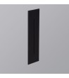 Balise Murale Extérieure LED 3W Encastrable Aluminium Rectangulaire Noire Wabi Linear - 87763 - vue 1