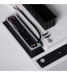 Balise Murale Extérieure LED 3W Encastrable Aluminium Rectangulaire Noire Wabi Linear - 87763 - vue 8