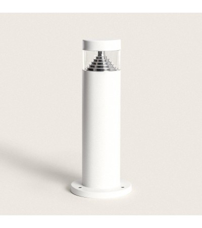 Balise Extérieure LED 5W Saillie sur Pied 30cm Acier Inoxydable Inti Blanc