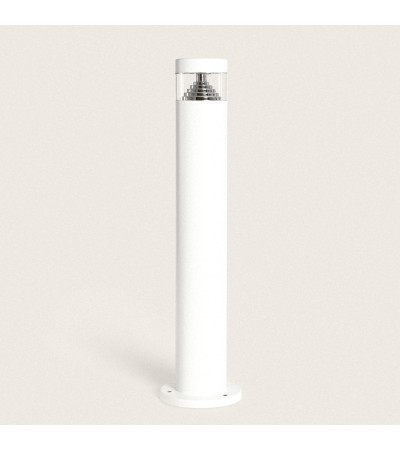 Balise LED Extérieure 5W en Saillie sur Pied 50cm Acier Inoxydable Inti Inox Blanc