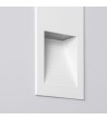 Balise LED Extérieure 5W Encastrable au Mur Goethe Blanche - 87322 - vue 6