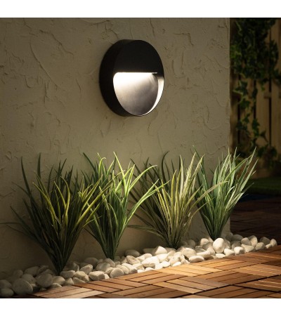 Balise LED Extérieure 6W en Saillie au Mur Febo - 4400 - vue 2