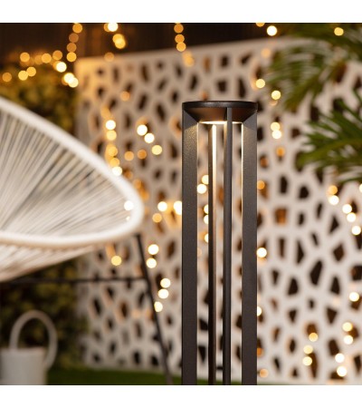 Balise LED Extérieure 7W en Saillie sur Pied 60cm Tactic - 74595 - vue 5