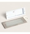 Balise LED Extérieure 9W Encastrable au Mur Noire Drive - 101561 - vue 7