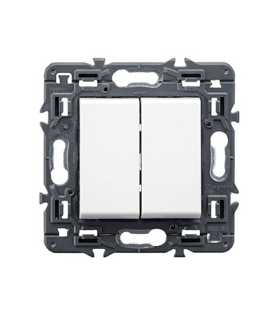 Kit Interrupteur Double LEGRAND Valena Next - 85961 - vue 2