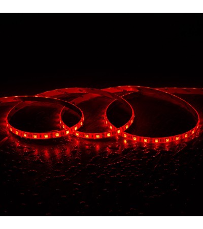 Kit Ruban LED 24V DC 60LED/m RGB 5m IP65 Largeur 10mm Coupe tous les 10cm avec Bloc d'Alimentation et Controleur - 62736…