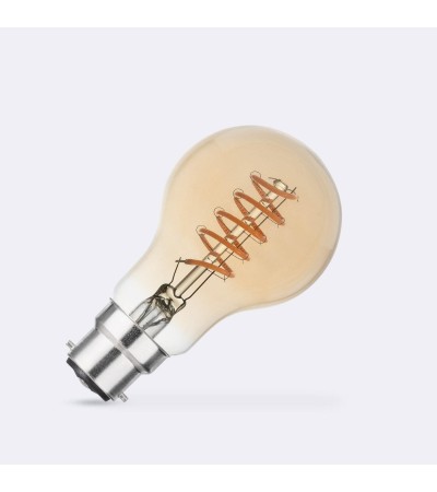 Ampoule à filament LED B22 4W 300 lm A60 avec detecteur crépusculaire