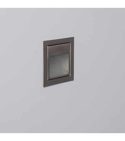 Balise Murale LED Encastrable 1.5W Larry Finition Acier Inoxydable