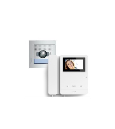 Kit Visiophone 1 Logement 2 fils avec Panneau SFERA NEW et Moniteur Serie 8 TEGUI 378111 - 78445 - vue 2