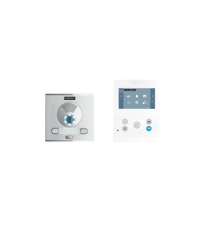 Kit Visiophone 2 Sonnettes CITY VEO-XS 4,3" DUOX Plus WIFI 2L FERMAX 94521 - 76563 - vue 3