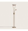Lampadaire avec LED de Lecture Métal et Verre Ethan - 104687 - vue 2
