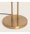 Lampadaire avec LED de Lecture Métal et Verre Ethan - 104687 - vue 5