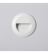 Balise Murale LED Extérieur 3W Aluminium Ronde Wabi Blanche - 87726 - vue 6