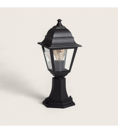 Balise Muret sur Pied Aluminium et Verre Villa