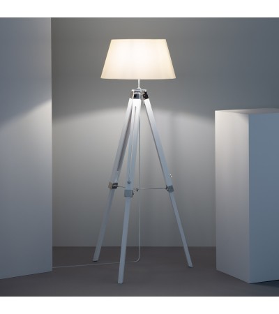Lampadaire Bois Naweza WiFi avec Variateur - 80034 - vue 4