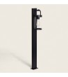 Balise sur Pied Extérieure 100cm Aluminium Benny - 113858 - vue 2