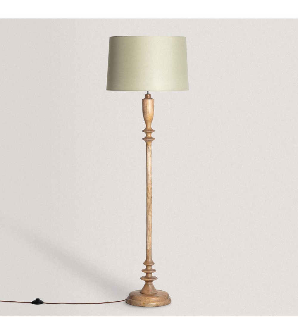 Lampadaire Bois Meena ILUZZIA - 100382 - vue 3