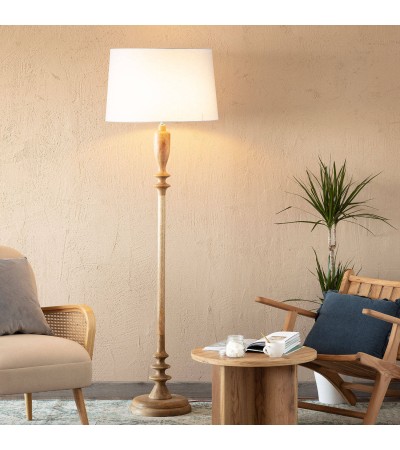 Lampadaire Bois Meena ILUZZIA - 100382 - vue 6