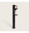 Balise sur Pied Extérieure 80cm Aluminium Benny - 113840 - vue 1