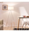 Lampadaire Bois et Textile Kathathu - 63838 - vue 4