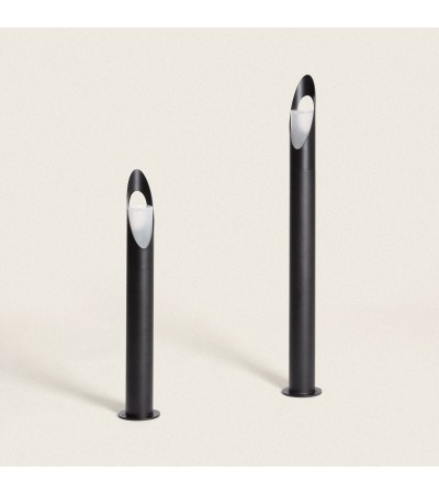 Balise sur Pied Extérieure Aluminium 60cm Oblong - 114339 - vue 2