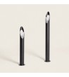 Balise sur Pied Extérieure Aluminium 60cm Oblong - 114339 - vue 2