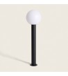 Balise sur Pied Extérieure Aluminium 70cm Tondu - 114257 - vue 1