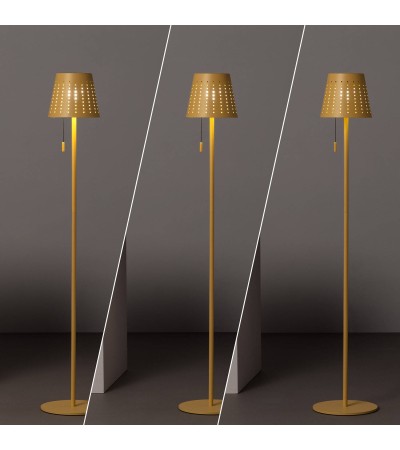 Lampadaire Solaire Extérieur LED 3W Métal Banate - 74849 - vue 8