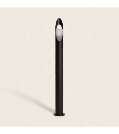 Balise sur Pied Extérieure Aluminium 80cm Oblong