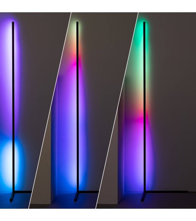 Lampadaire LED RGB+CCT Luxy 20W - 77308 - vue 7