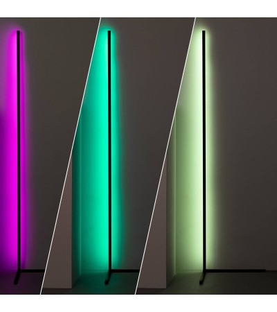 Lampadaire LED RGB+CCT Luxy 20W - 77308 - vue 8