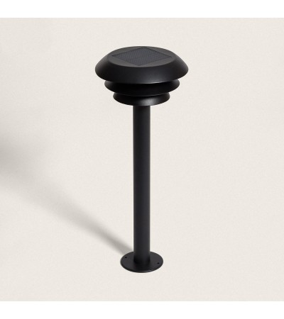 Balise sur Pied Extérieure Solaire LED 1,5W 50cm Aluminium Biel