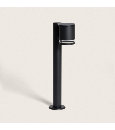 Balise sur Pied Extérieure Solaire LED 50cm Aluminium Draco