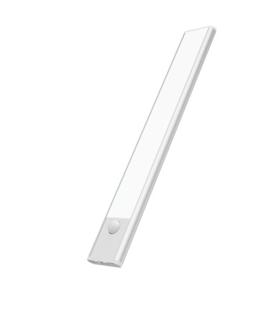 Barre LED pour Armoire Bas de Meuble 40cm avec Détecteur de Mouvement et Batterie Rechargeable USB C