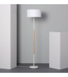 Lampadaire Métal et Bois Silinda WiFi avec Variateur - 80044 - vue 4