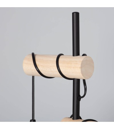 Lampadaire Bois et Aluminium Monah - 64511 - vue 10