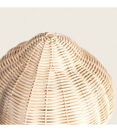 Lampe à Poser Bois et Rotin Karava - 117716 - vue 3