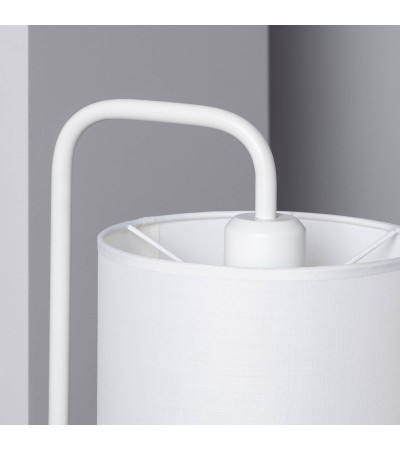 Lampe à Poser Bois et Tissu Diyara - 76400 - vue 8
