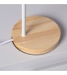 Lampe à Poser Bois et Tissu Diyara - 76400 - vue 10