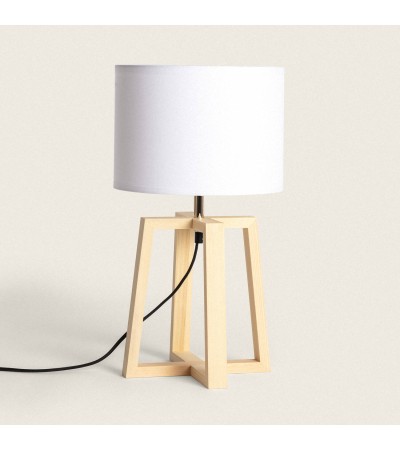 Lampe à Poser Bois Korsade - 70739 - vue 4
