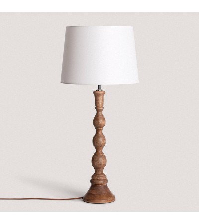 Lampe à Poser en bois Anand ILUZZIA - 101189 - vue 2