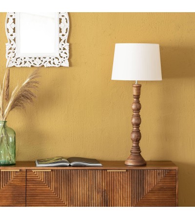 Lampe à Poser en bois Anand ILUZZIA - 101189 - vue 3