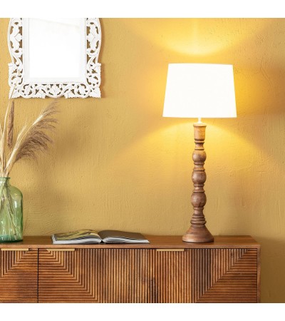 Lampe à Poser en bois Anand ILUZZIA - 101189 - vue 4